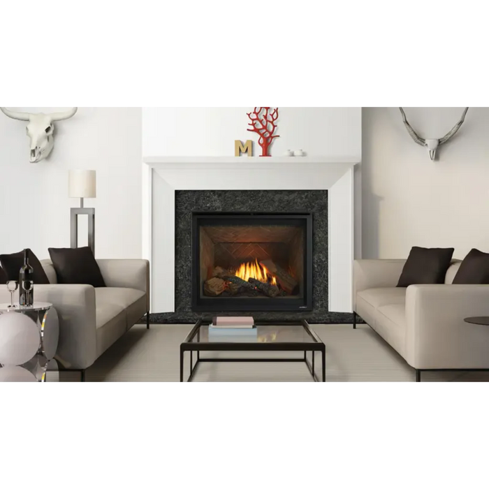 Heat & Glo 8K 42" Direct Vent Gas Fireplace Top/Rear Vent with IntelliFire Touch ignition