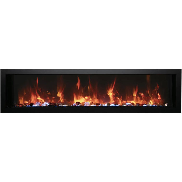 Amantii Symmetry Xtra Slim 42” Smart Electric Fireplace SYM-SLIM-42