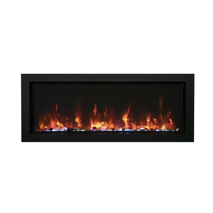 Amantii Panorama BI Slim 88” Smart Electric Fireplace BI-88-SLIM-OD