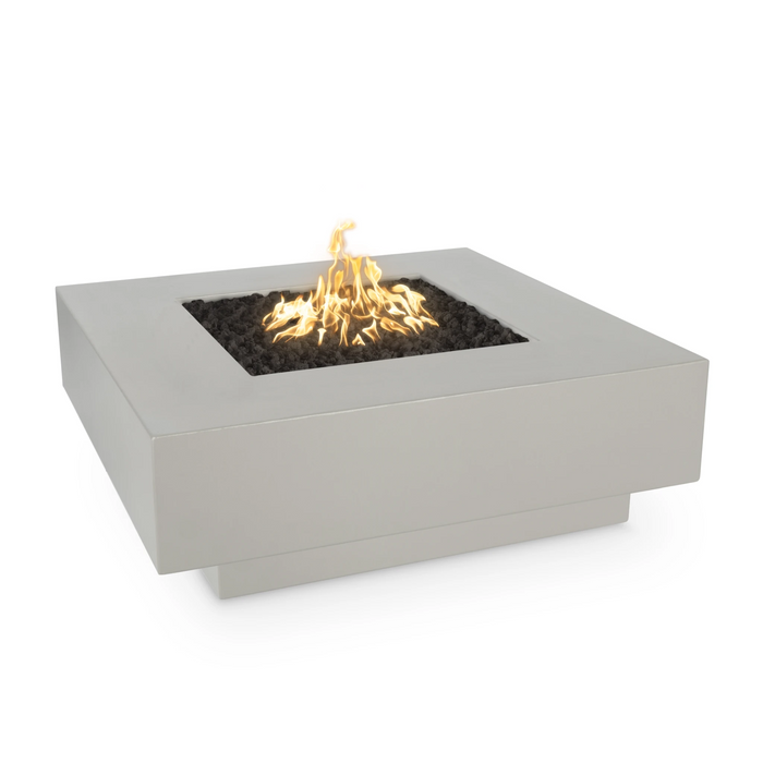 The Outdoor Plus Square Cabo Fire Pit 48" Powder Coated, Low Voltage Electronic Ignition OPT-CBSQ48PCE12V