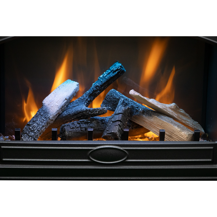 Sierra Flame Cast Iron Freestand 70cm Electric Fireplace E70- NA