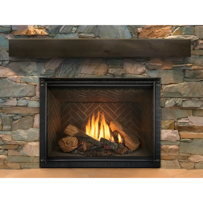 Heat & Glo 6K 36" Direct Vent Gas Fireplace Top/Rear Vent with IntelliFire Touch ignition