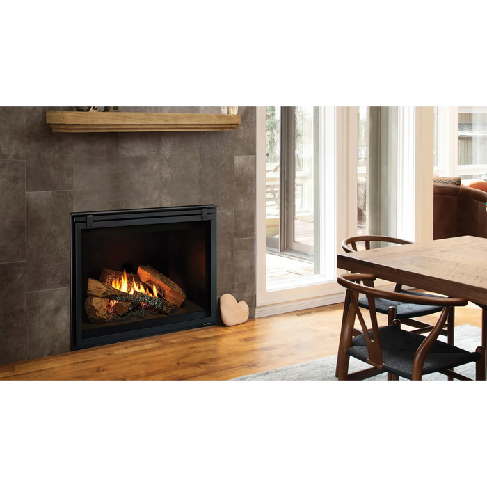 Heat & Glo 6KX 36" Direct Vent Gas Fireplace Top/Rear Vent with Intell ...