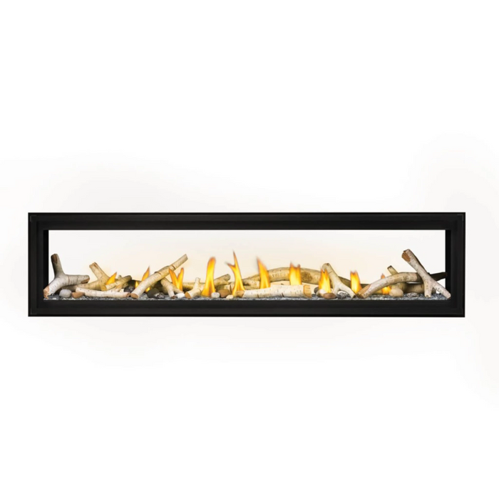 Napoleon Luxuria™ 74 See Through Direct Vent Gas Fireplace LVX74N2X-1