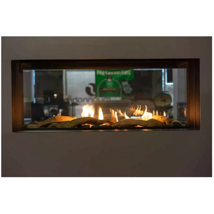 Sierra Flame Lyon 4-Sided See Through Gas Fireplace LYON-48-NG