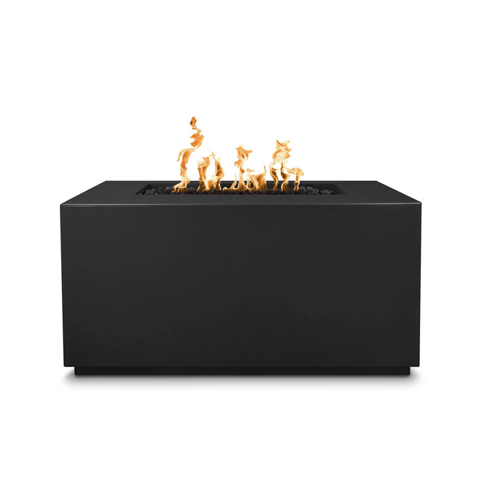 The Outdoor Plus Rectangular Pismo Fire Pit 60" GFRC Concrete, Low Voltage Electronic Ignition OPT-2460E12V