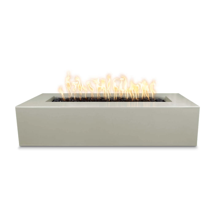 The Outdoor Plus Rectangular Regal Fire Pit 60" GFRC Concrete, Match Lit with Flame Sense OPT-RGL60FSML