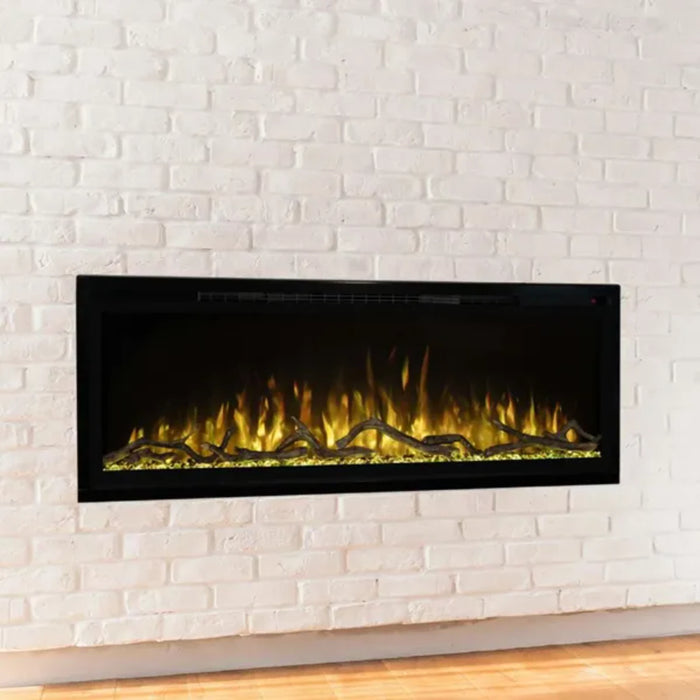 Modern Flames Spectrum Slimline Wall Mount or Built-In Linear Electric Fireplace 50"-100"