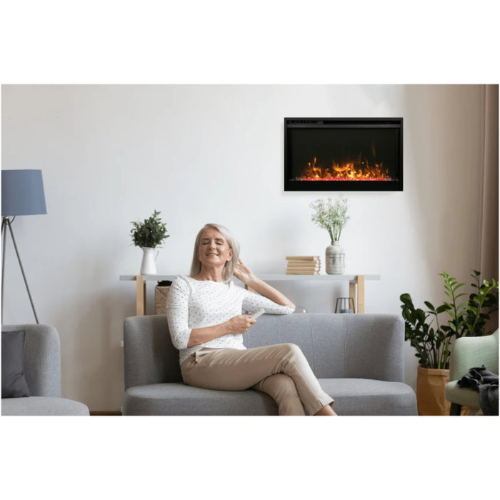 Amantii TRD Xtra Slim 26” Electric Fireplace TRD-XS-26