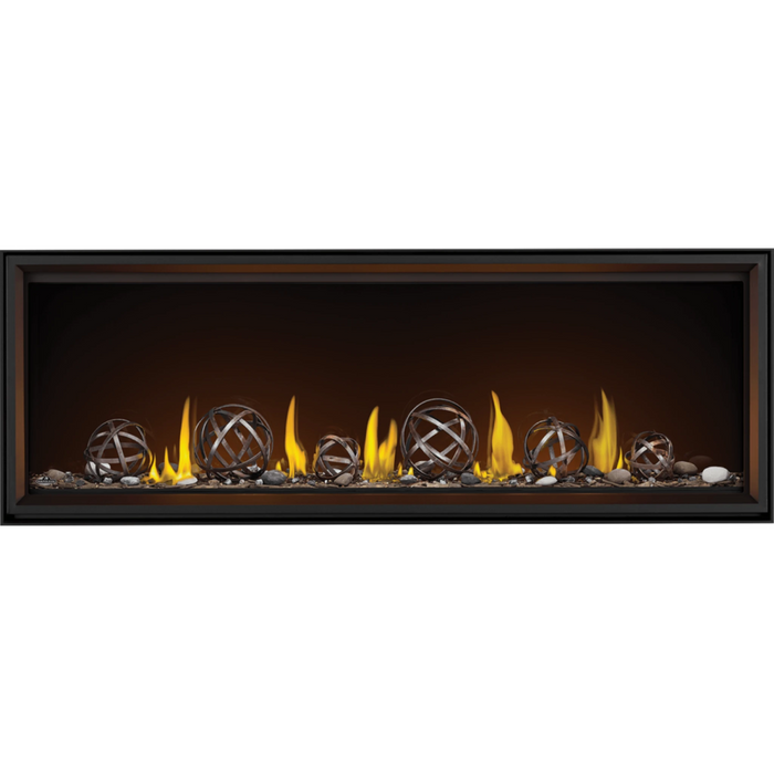 Napoleon Tall Linear Vector 74 Direct Vent Gas Fireplace TLV74N