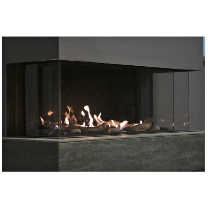 Sierra Flame Toscana 38" 3-Sided Peninsula Gas Fireplace TOSCANA-38-NG