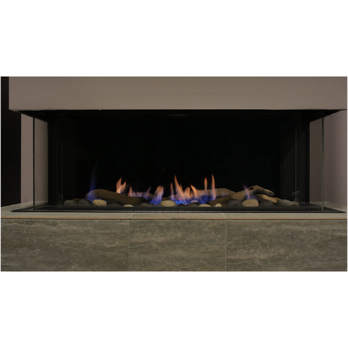 Sierra Flame Toscana 38" 3-Sided Peninsula Gas Fireplace TOSCANA-38-NG