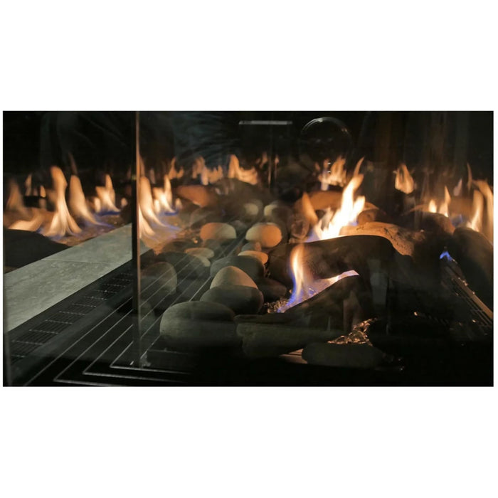 Sierra Flame Toscana 38" 3-Sided Peninsula Gas Fireplace TOSCANA-38-NG