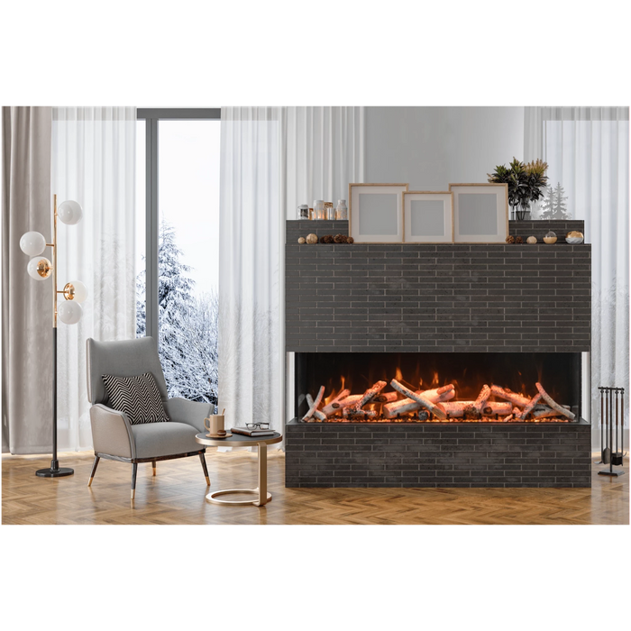 Amantii Tru View XL Deep 40” Smart Electric Fireplace 40-TRU-VIEW-XL-DEEP