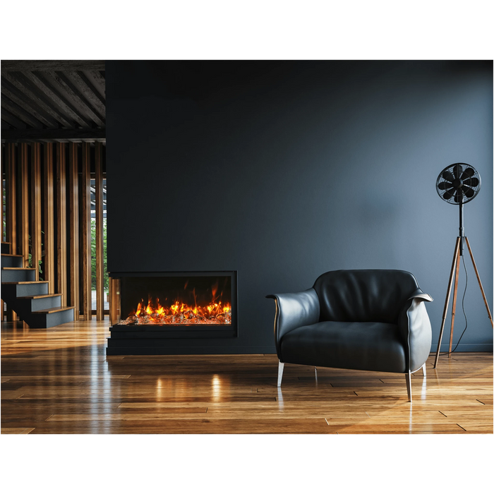 Amantii Tru View Slim 72” Smart Electric Fireplace 72-TRV-slim