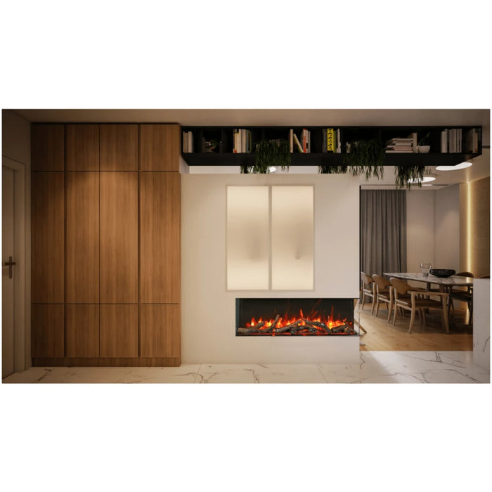 Amantii Tru View Slim 50” Smart Electric Fireplace 50-TRV-slim