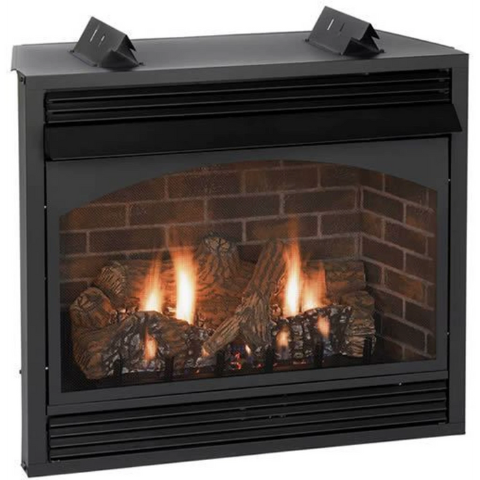 Empire Vail 36" Vent Free Gas Fireplace with Slope Glaze Burner VFPA36BP