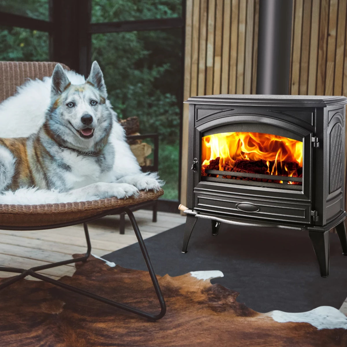 Sierra Flame Lynwood W76 Wood Stove W76 — Fireside Living