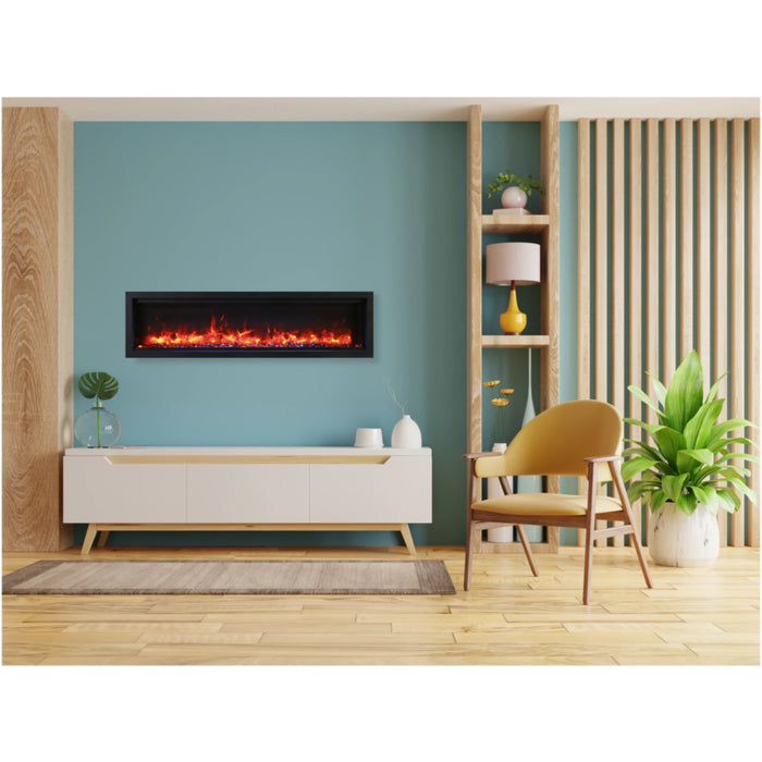 Remii WM Smart 74” Electric Fireplace WM-74