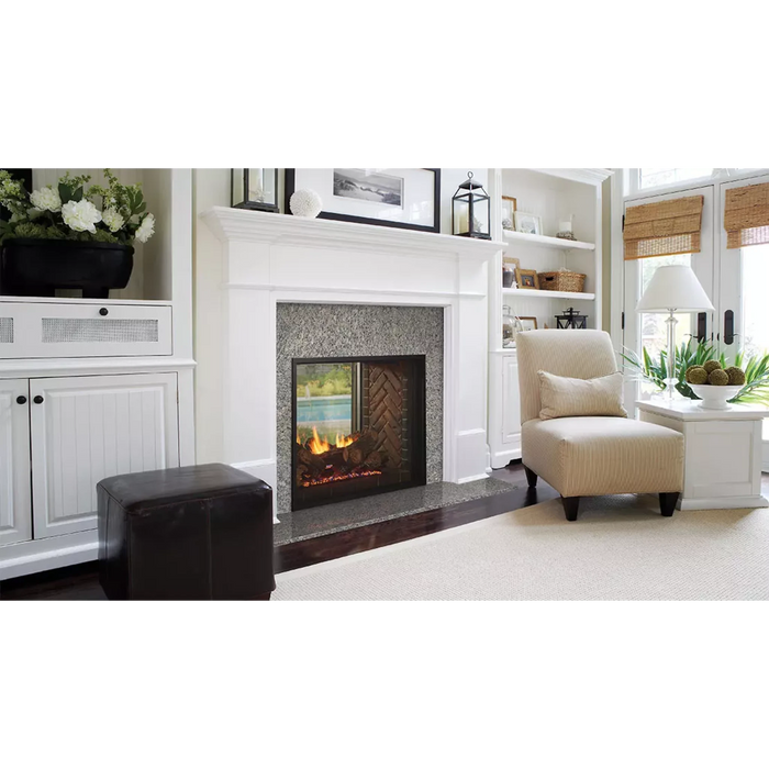 Heat & Glo Fortress 36" See-Through Gas Fireplace ODFORTG-36