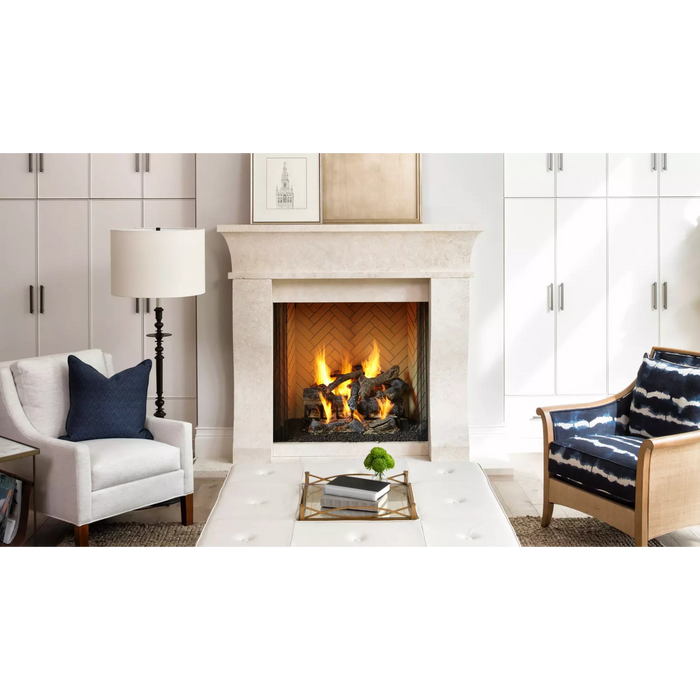 Heat & Glo Rutherford 42" Open Wood Fireplace RUTHERFORD-42-B