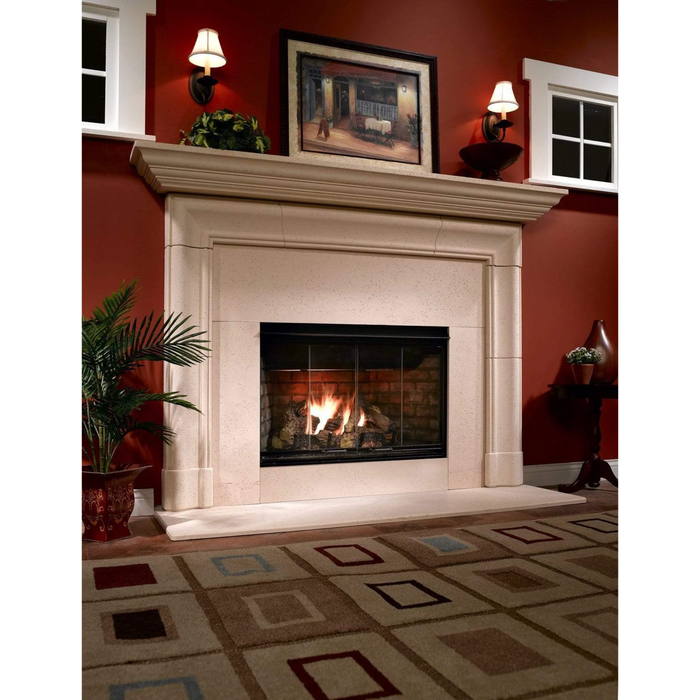 Heat & Glo Reveal 42" Open Hearth B-Vent Gas Fireplace  RBV4842IT