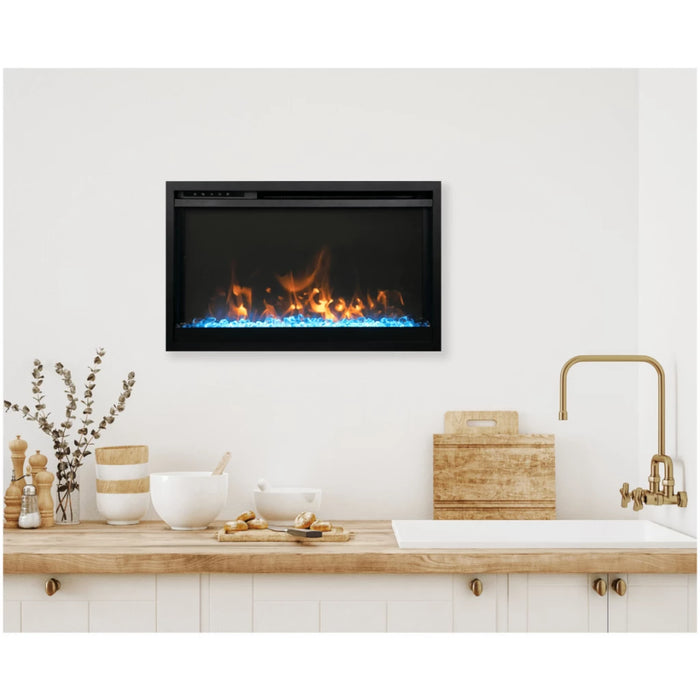Amantii TRD Xtra Slim 30” Electric Fireplace TRD-XS-30
