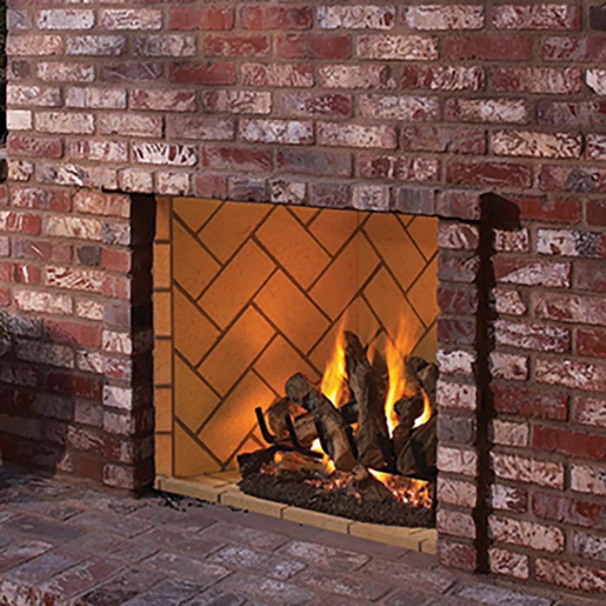 Superior VRE6042 42" Outdoor Vent Free Masonry Firebox VRE6042 ...